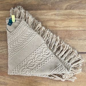 Ralph Lauren Fringed Poncho